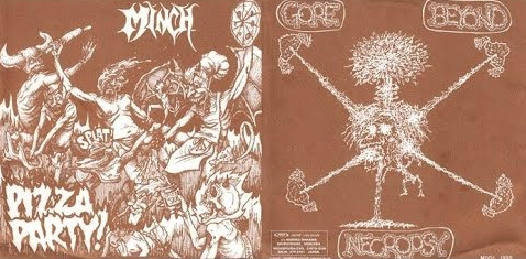 Gore Beyond Necropsy / Minch – Split 7″ (1999)