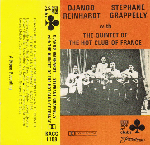 Django Reinhardt & Le Quintette Du Hot Club De France (Featuring Stephane Grappelly) – Django Reinhardt & Le Quintette Du Hot Club De France (1964/1985)