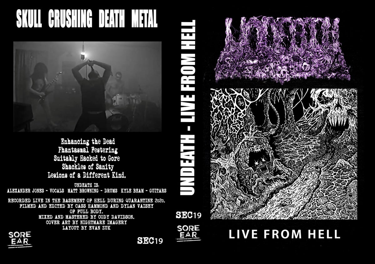 Undeath – Live From Hell (2020)