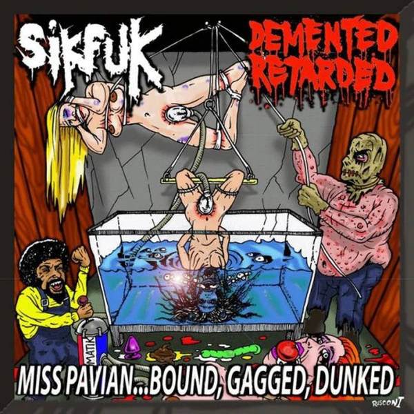 Sikfuk / Demented Retarded – Split CD (2013)