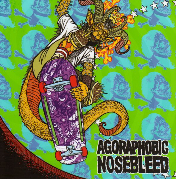 Agoraphobic Nosebleed / Total Fucking Destruction – Split 7″ (2007)